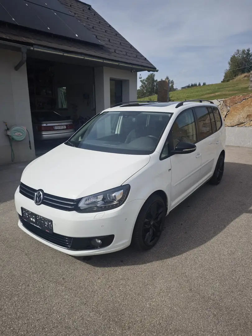 Volkswagen Touran Comfortline BMT Weiß - 1