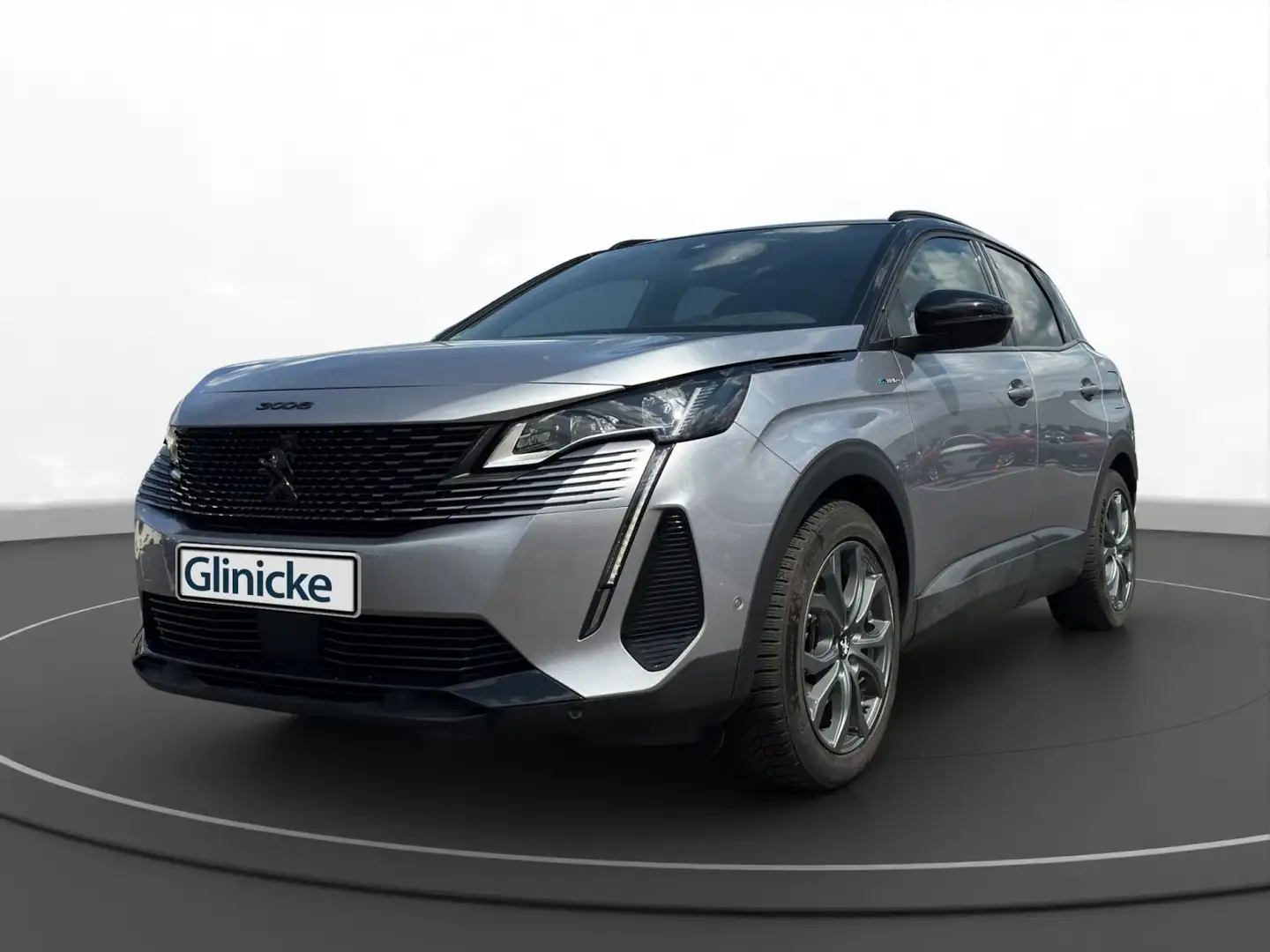 Peugeot 3008 Hybrid 4 300 Plug-in GT Schiebedach SHZ 360 Srebrny - 2