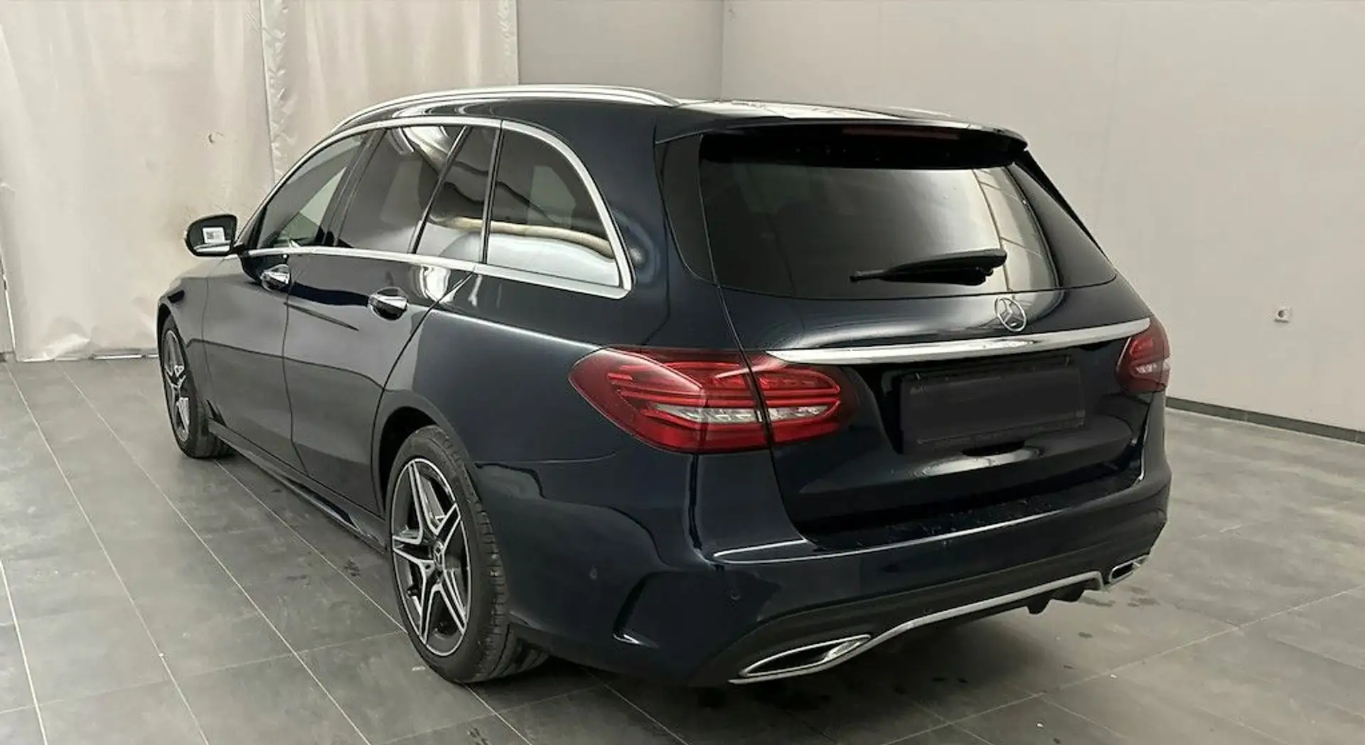 Mercedes-Benz C 220 T d # AMG # AHK # Ambiente # Lederpaket Blu/Azzurro - 2