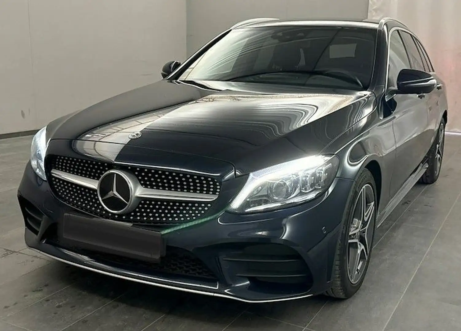 Mercedes-Benz C 220 T d # AMG # AHK # Ambiente # Lederpaket Blu/Azzurro - 1