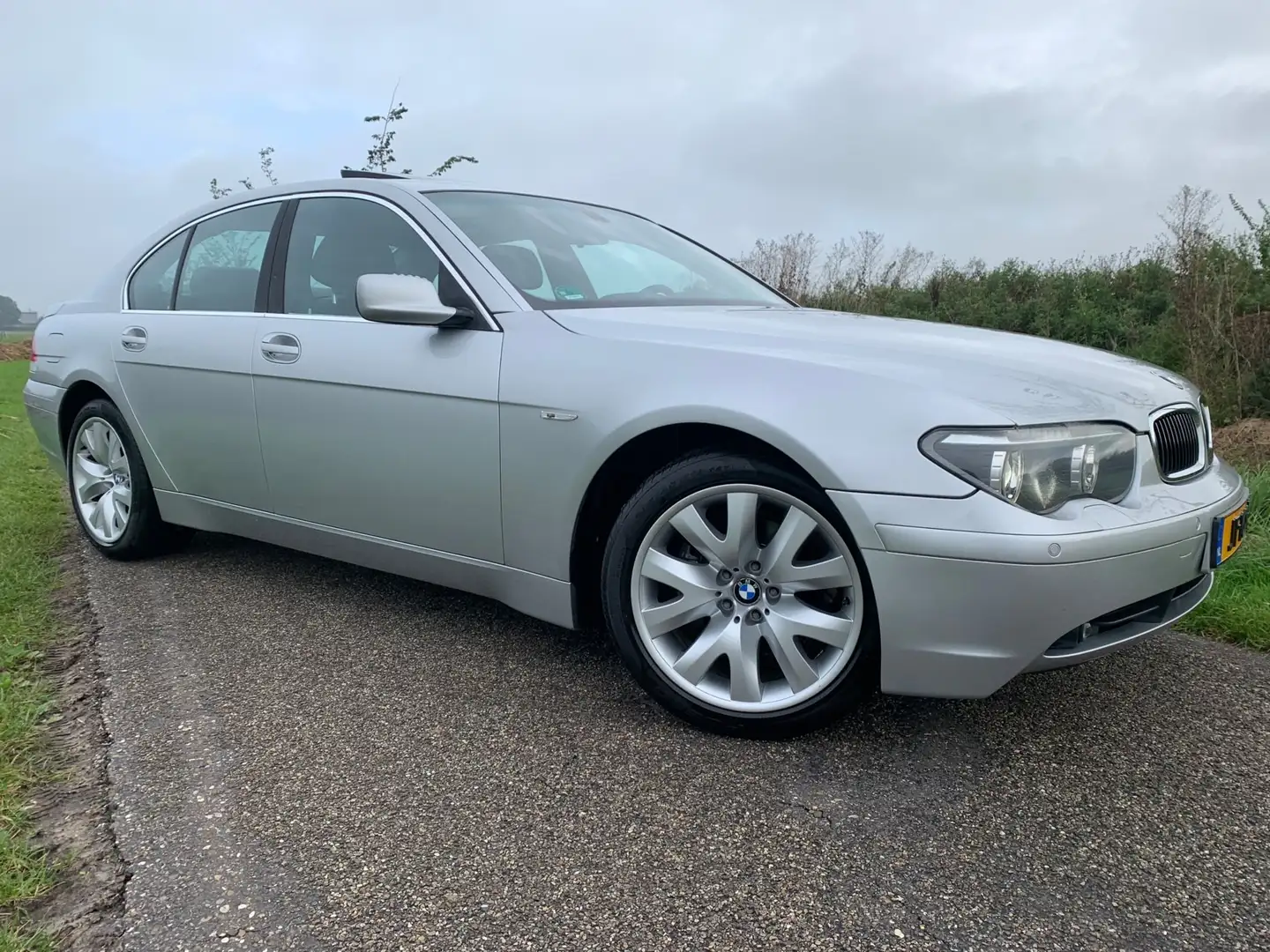 BMW 735 7-serie 735I Executive 197DKM - Schuifdak -Leder - Grau - 2