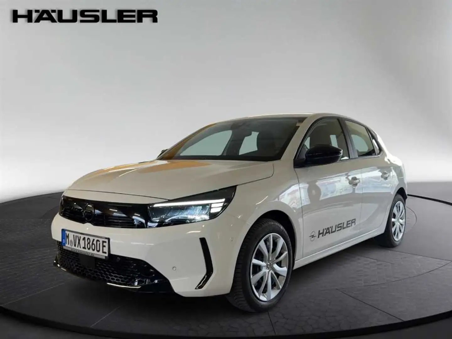 Opel Corsa mit Allwetterreifen Kamera CarPlay Weiß - 1