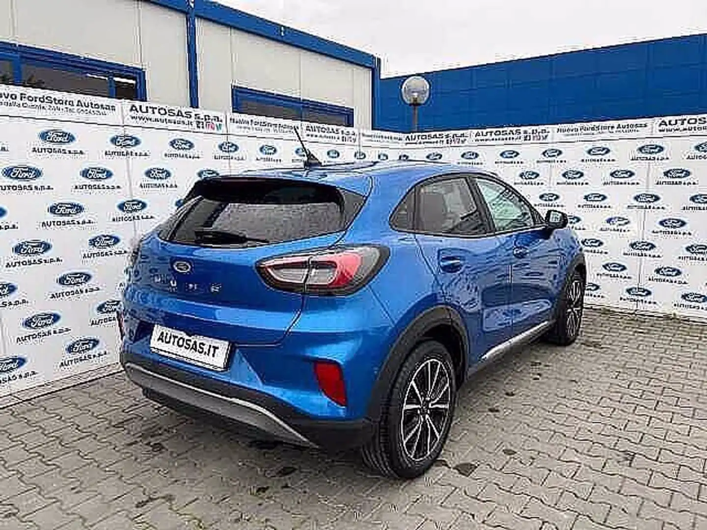 Ford Puma 1.0 EcoBoost Hybrid 125 CV S&S Titanium Blu/Azzurro - 2