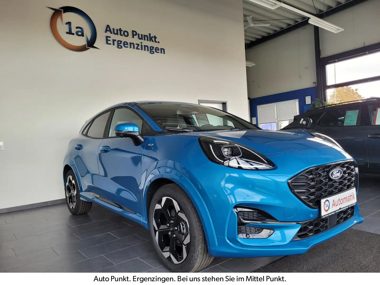 Ford Puma EcoBoost Autom. mHEV STLine X m Kamera/Navi Bleu - 1