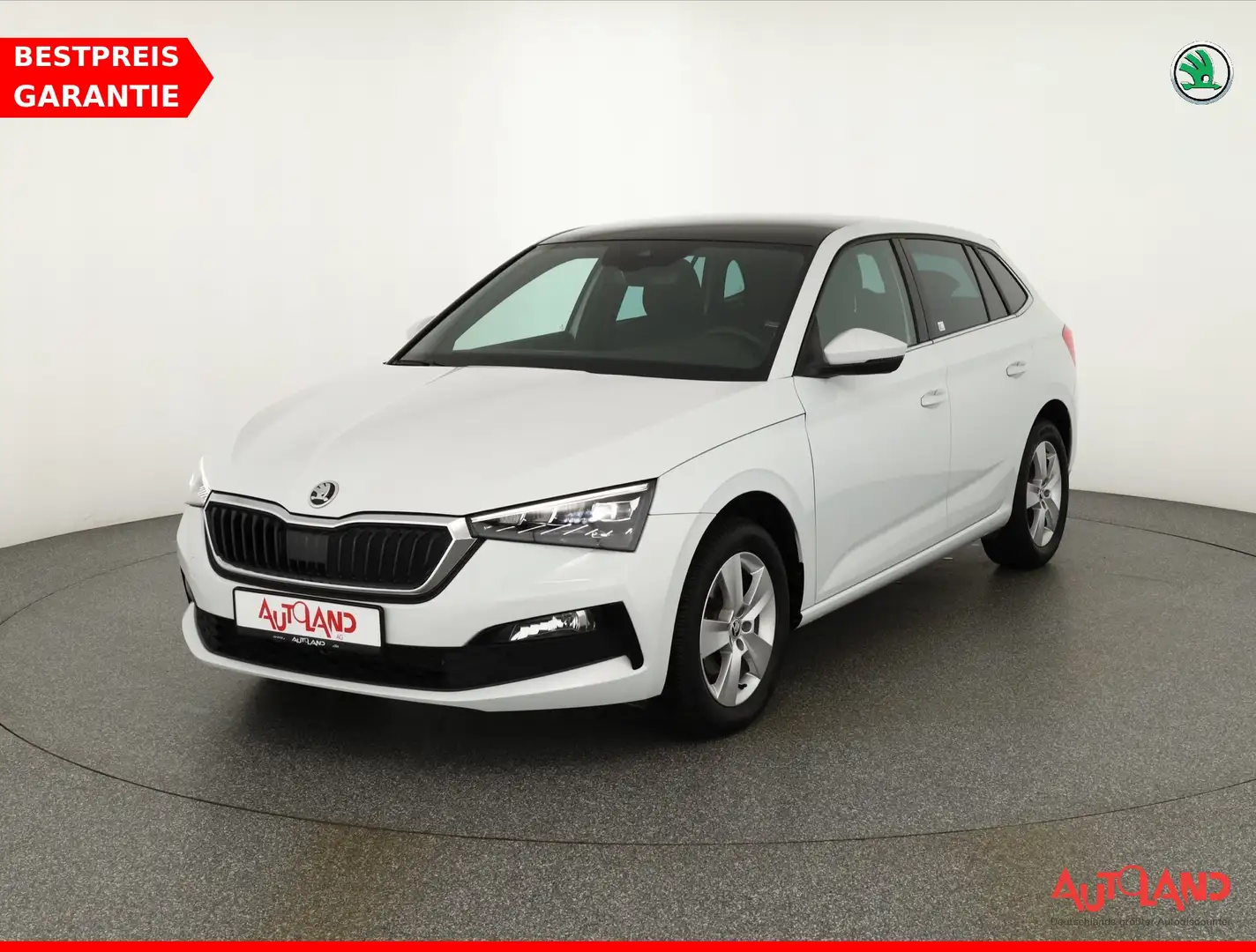Skoda Scala 1.5 TSI DSG LED Tempomat Pano Weiß - 1
