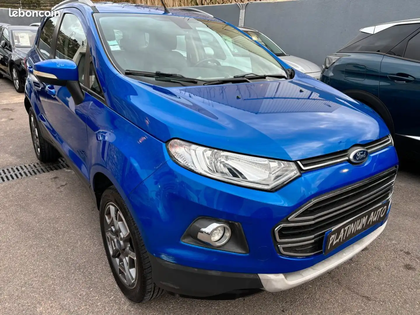 Ford EcoSport 1.5 TDCI 90 Fap Titanium Bleu - 2