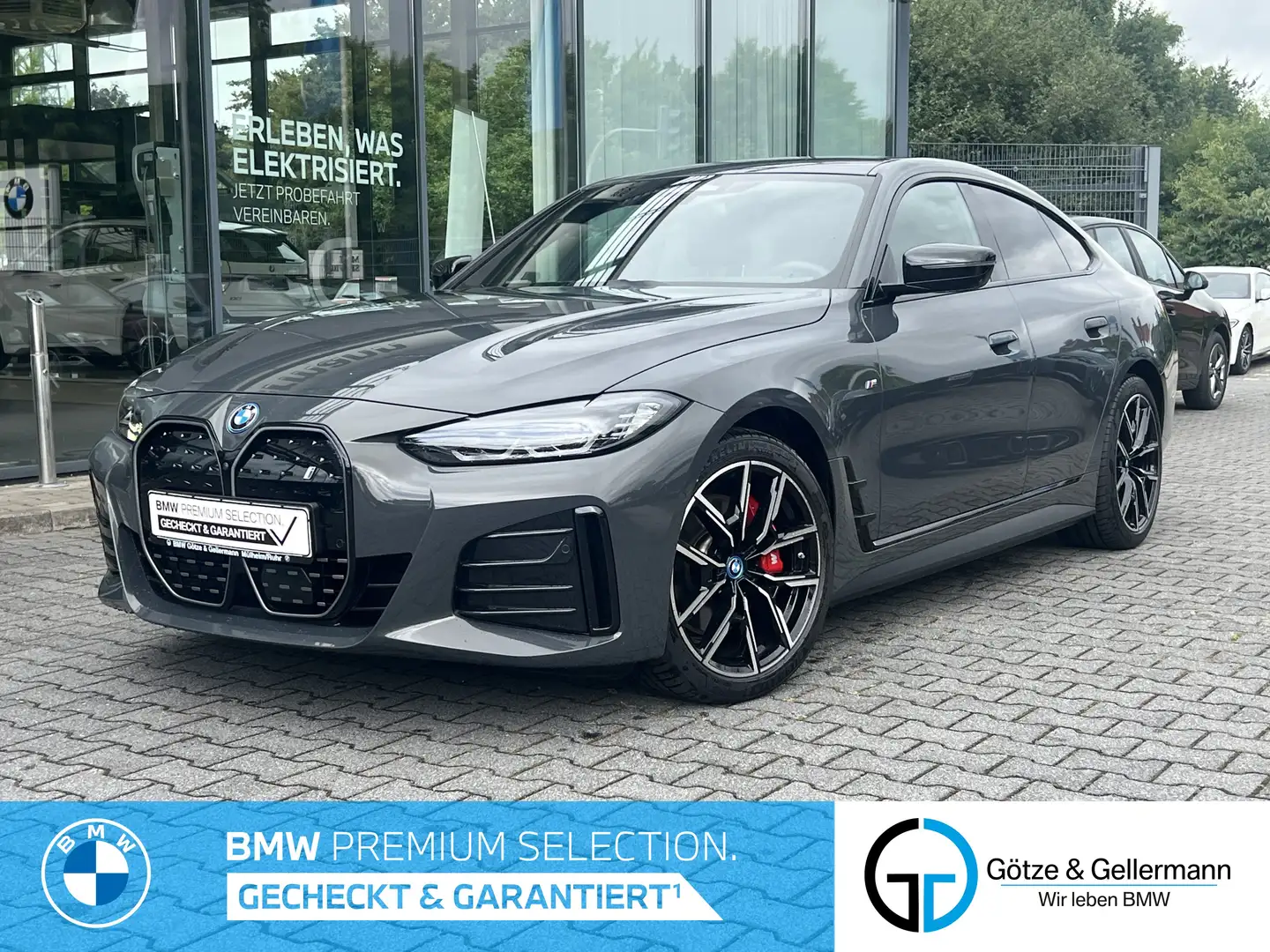 BMW i4 eDrive40 M Sport PRO DrivingAssistantProf AHK Gris - 1