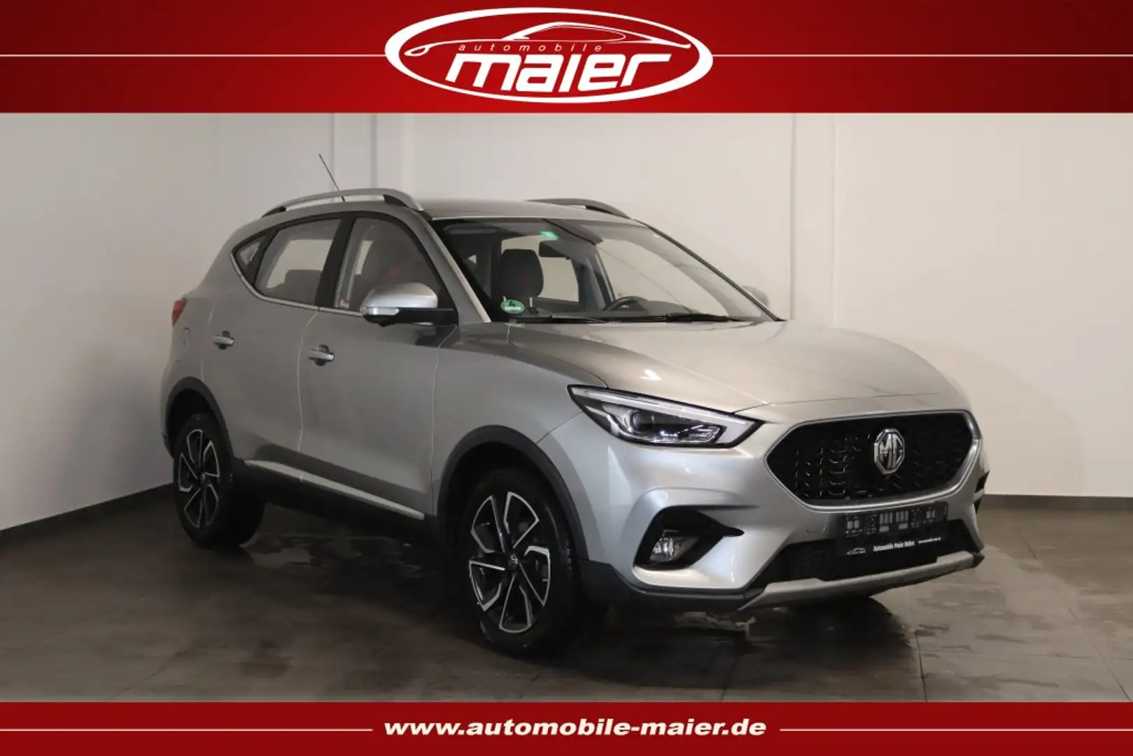 MG ZS Comfort-Virtual-360°-Leder-LED-KESSY-MFL-DAB- Silber - 1
