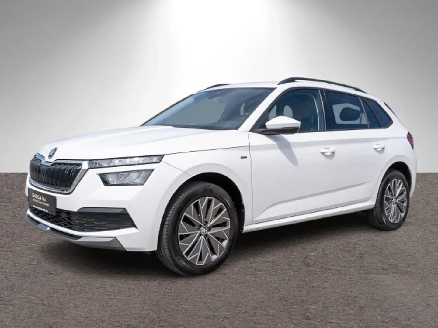 Skoda Kamiq Clever 1.5TSI 6-Gang Navi LED VC SHZ PDC Weiß - 1