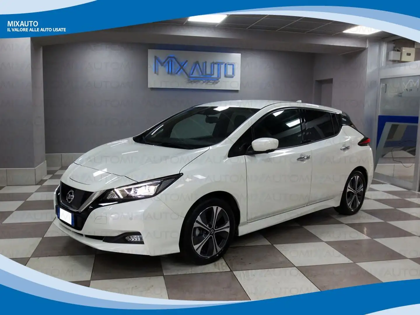 Nissan Leaf nConnecta Білий - 1