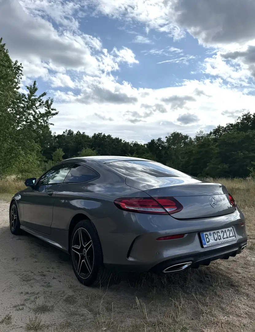 Mercedes-Benz C 180 Coupé/Junge Sterne Garantie Grau - 1