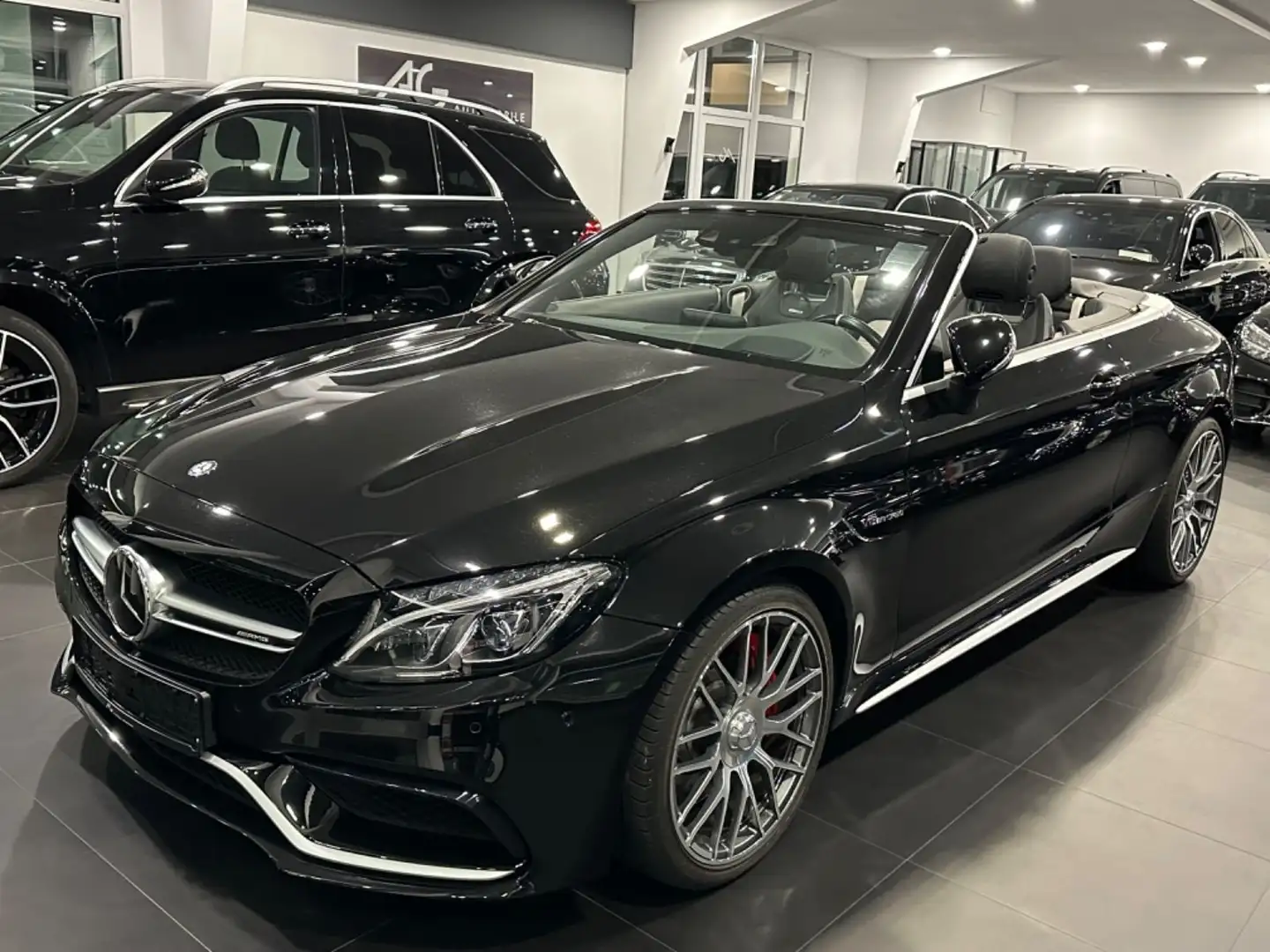 Mercedes-Benz C 63 AMG C 63 S AMG Cabrio*Head Up*Keyless*Distronic* Schwarz - 2