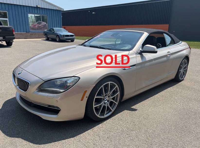 2012 BMW 6 Series Convertible
