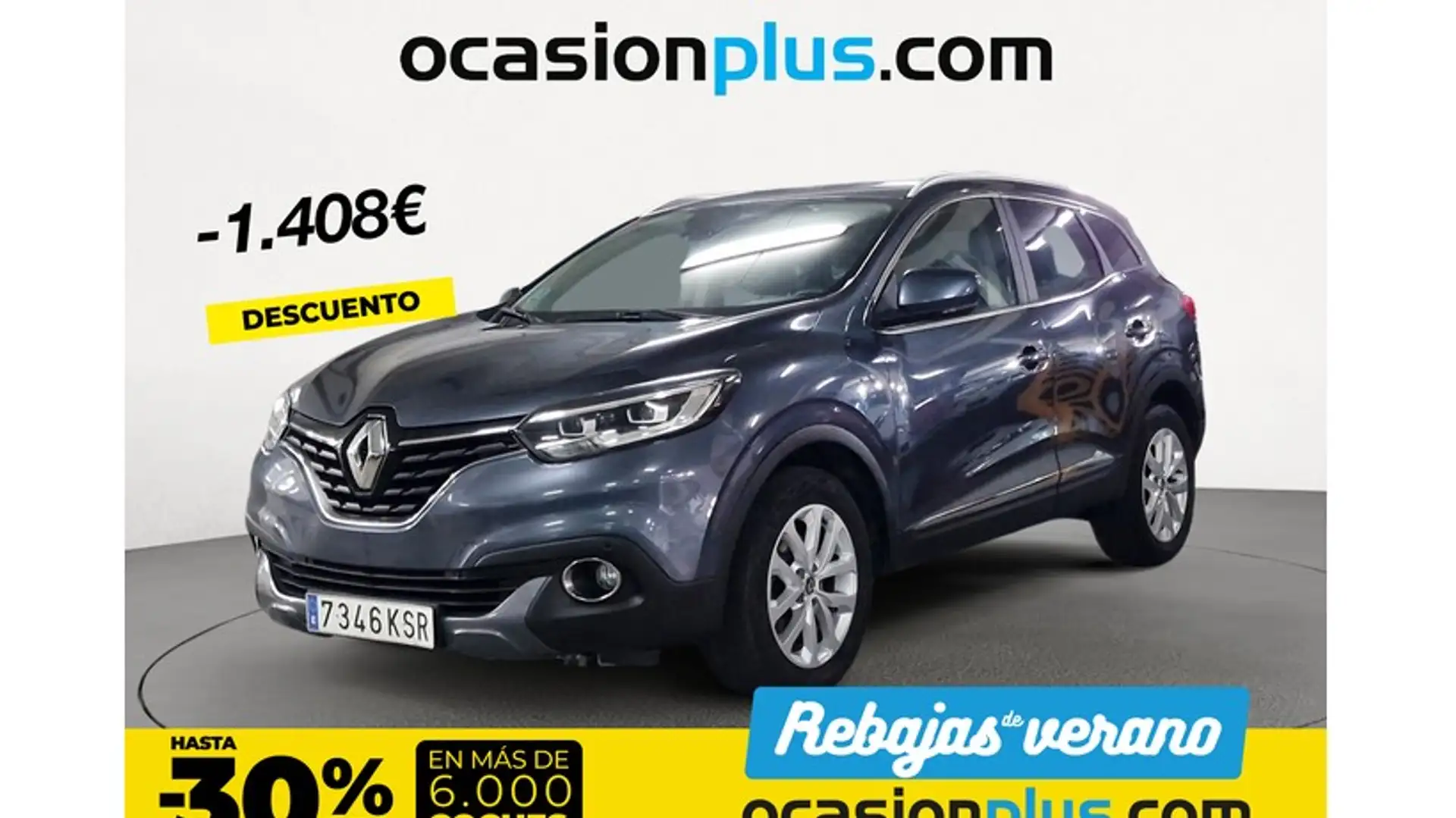 Renault Kadjar 1.3 TCe GPF Zen 103kW Gris - 1