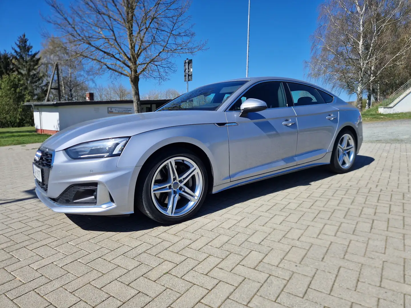 Audi A5 Sportback 45 TDI quattro m. Audi Garantie bis 9/26 Silver - 1