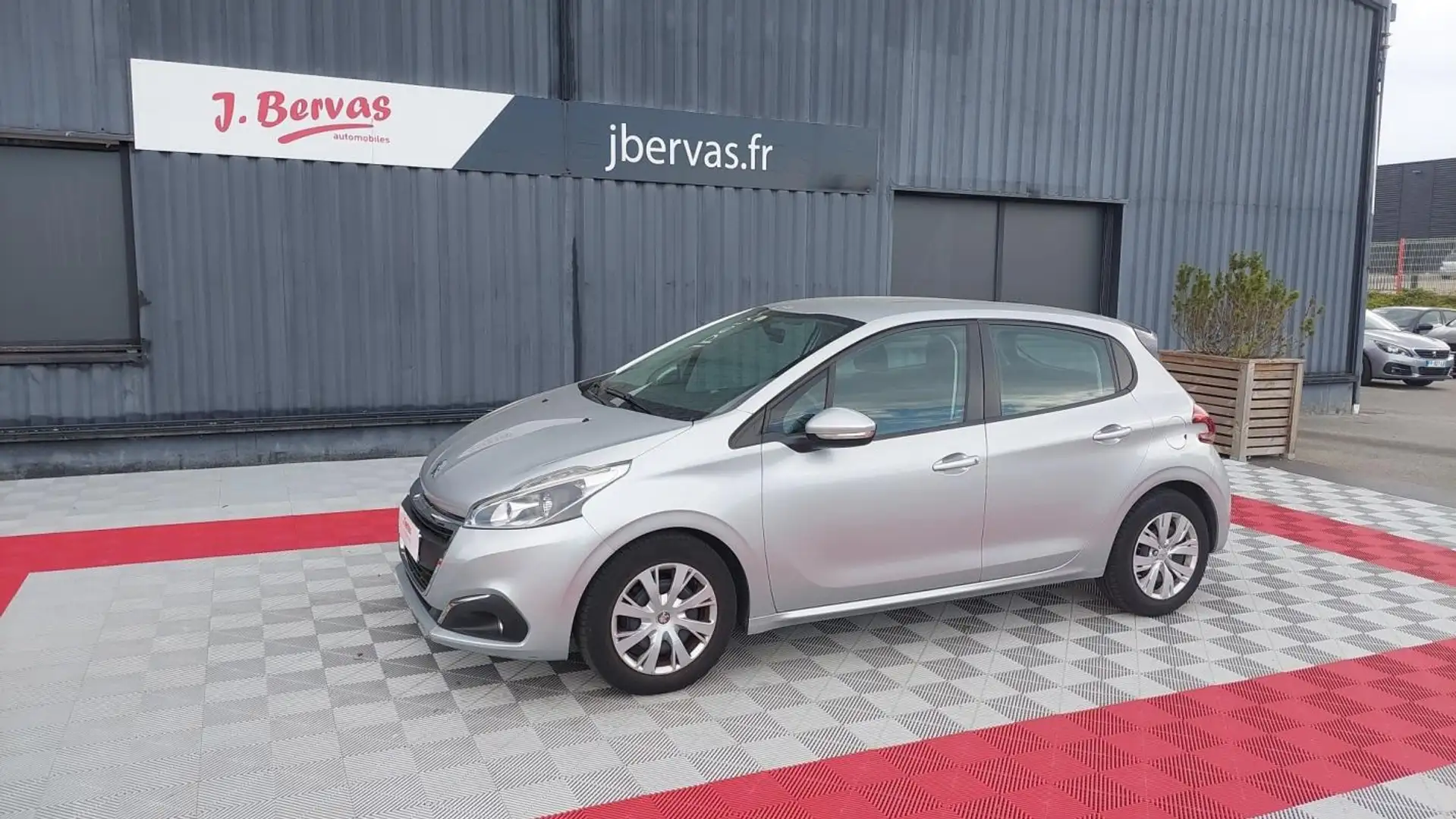 Peugeot 208 1.6 BlueHDi 100ch S&S Active Business Gris - 1