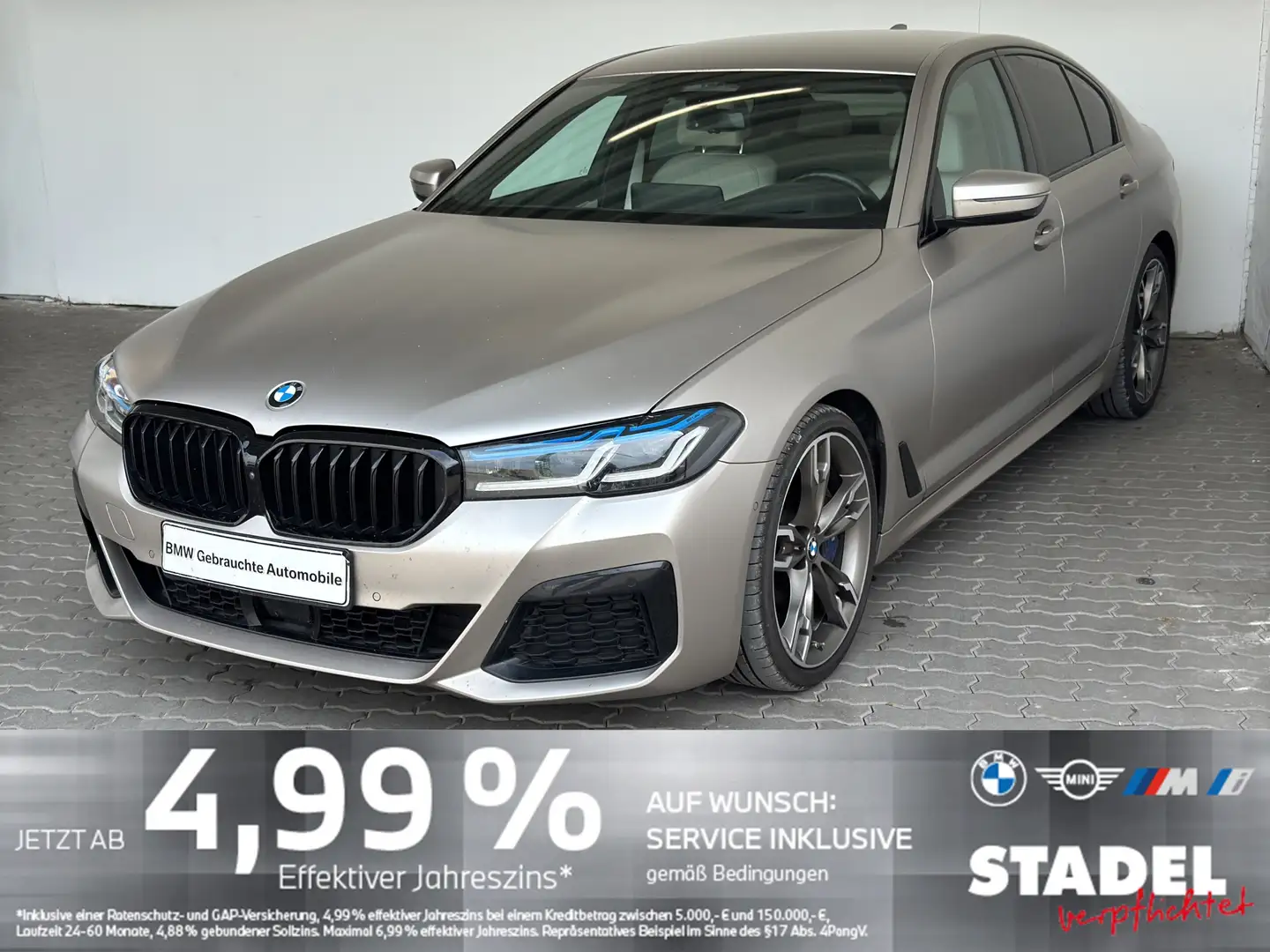 BMW M550 i xDrive Lim. Navi.Laser.Standhz.360°.ACC - 2