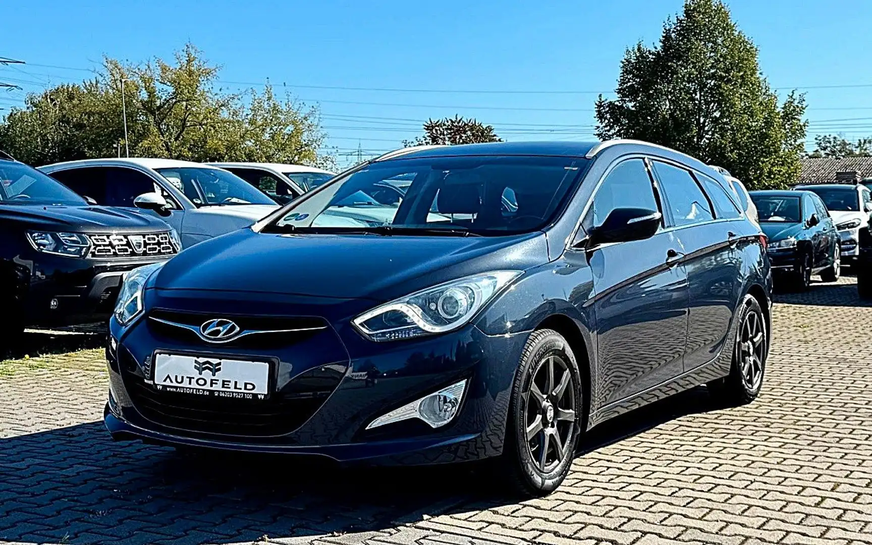 Hyundai i40 cw 1.6 GDI /VOLL SHEFT/KLIMA/PDC/TEMP/BT/ Gris - 1