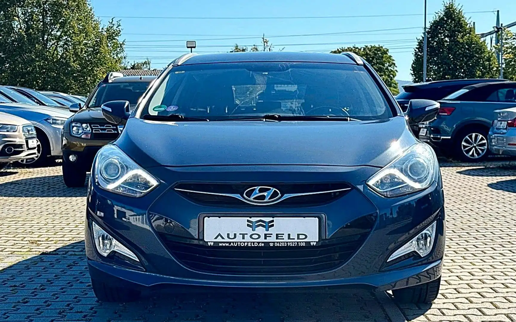 Hyundai i40 cw 1.6 GDI /VOLL SHEFT/KLIMA/PDC/TEMP/BT/ Gris - 2