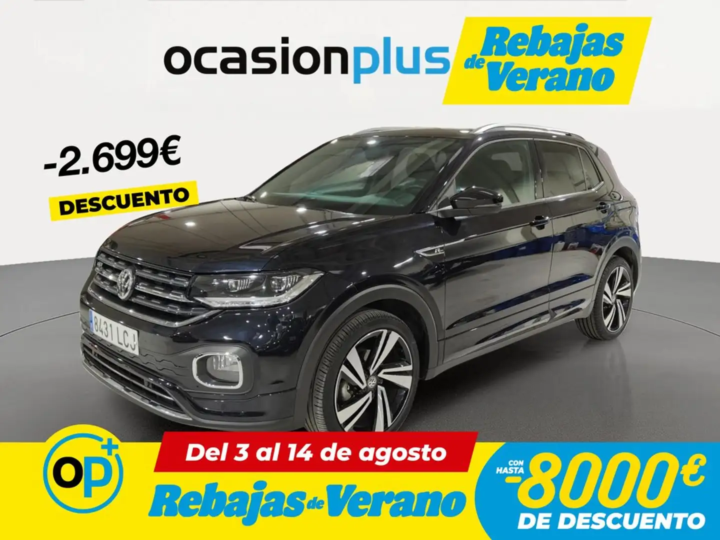 Volkswagen T-Cross 1.0 TSI Sport DSG7 85kW Negro - 1