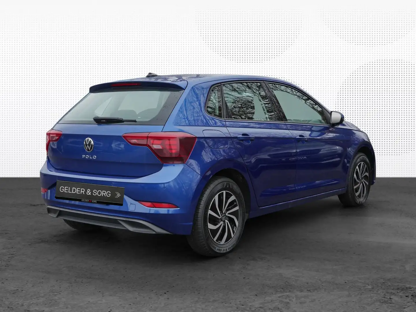 Volkswagen Polo Life 1.0 TSI RFK*LED*GRA*Digital*Klima Blau - 2
