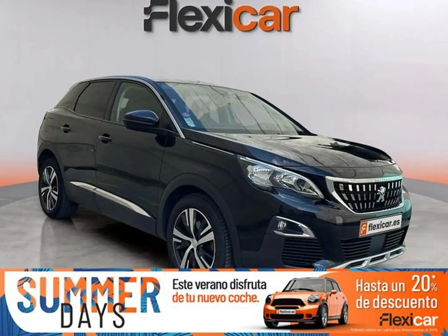 Peugeot 3008 1.2+PURETECH+96KW+%28130CV%29+ALLURE+S%26S Negro - 1