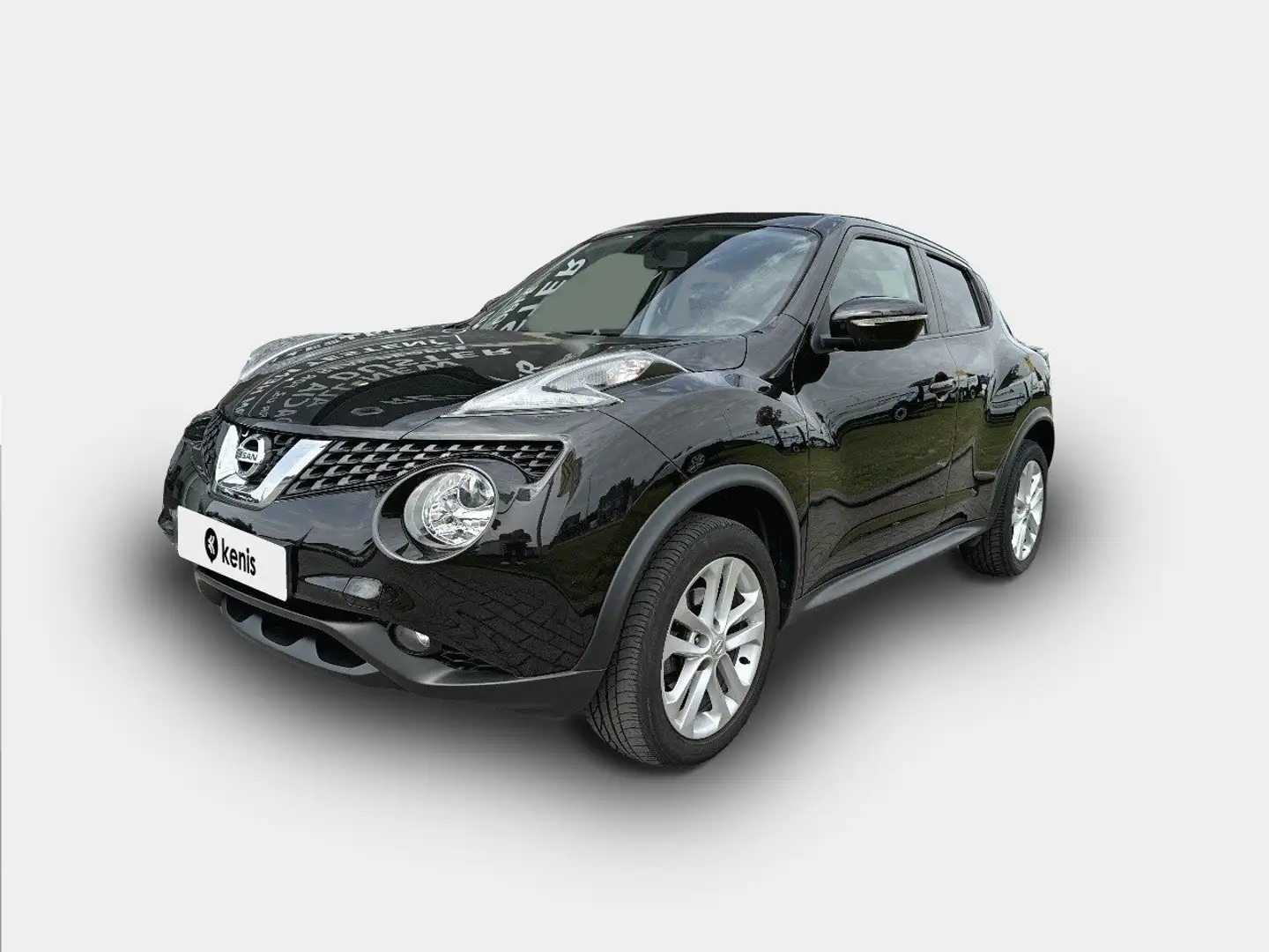 Nissan Juke 1.6 Tekna NAVI CAM AIRCO PDC Zwart - 1