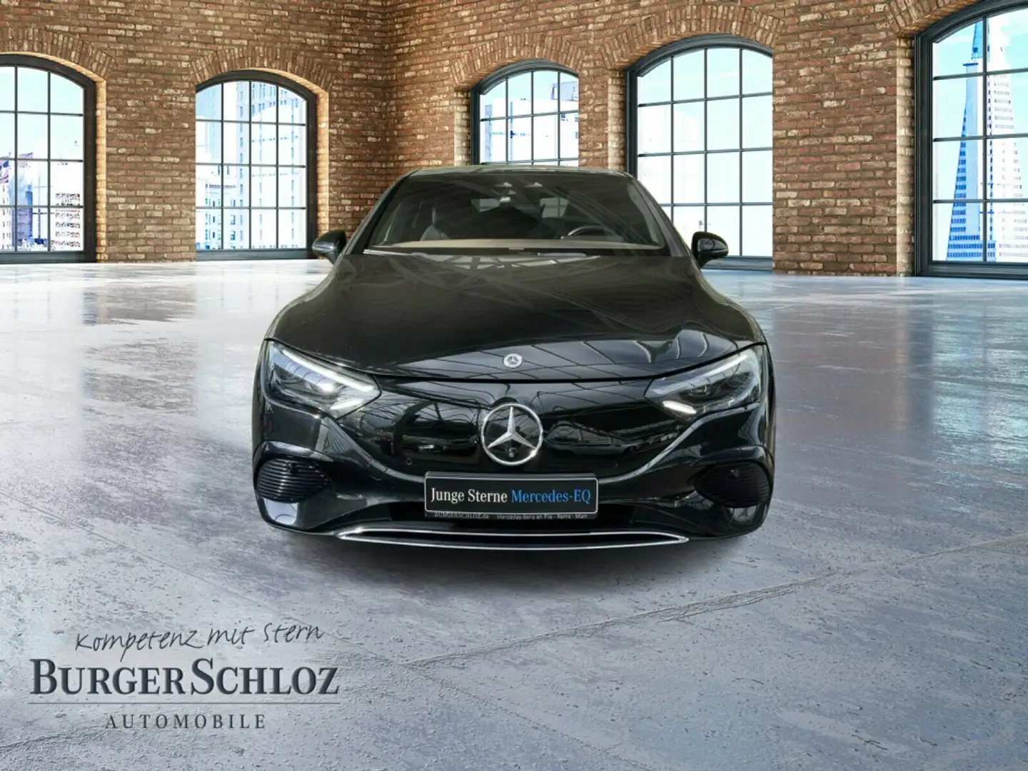 Mercedes-Benz EQE 350 + 360 4xSHZ ACC AUT Bel.Sitz DynLicht LED Schwarz - 2