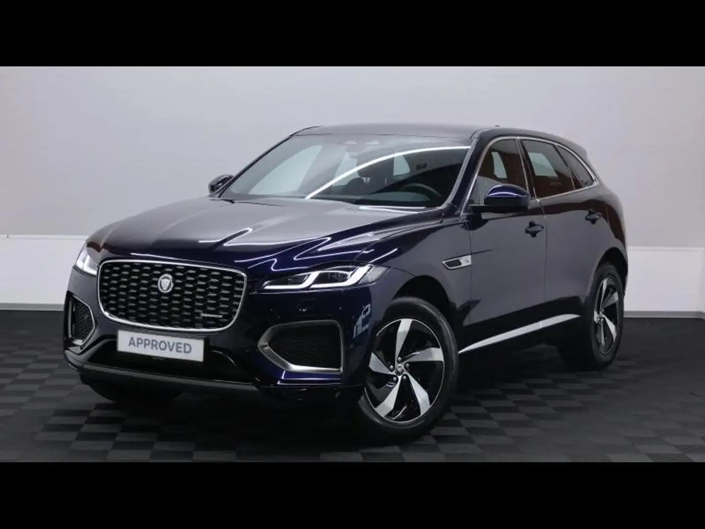 Jaguar F-Pace S D165 AWD Auto Bleu - 1