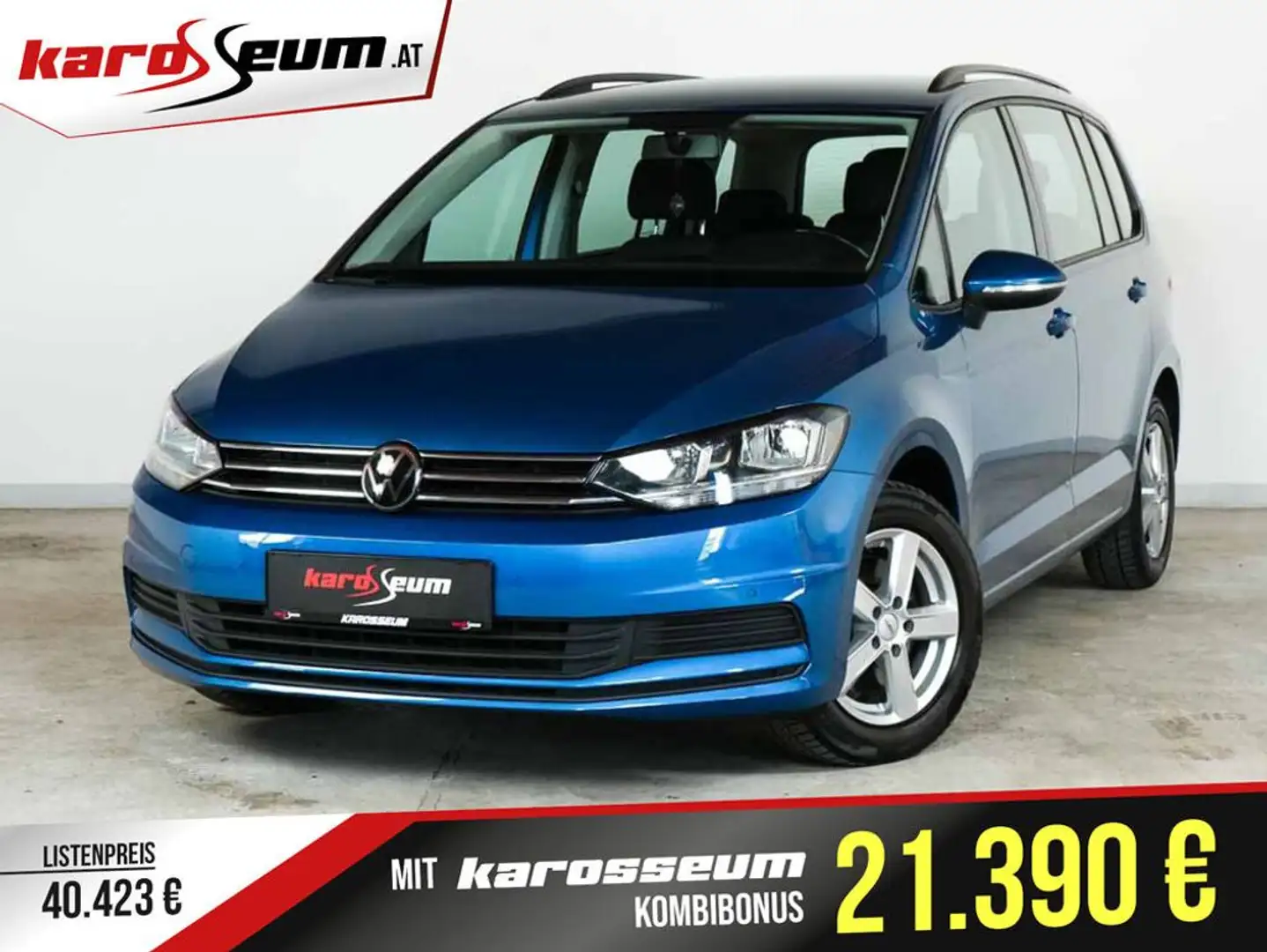 Volkswagen Touran Comfortline Aut. | VIELSEITIG | Discover Blau - 1