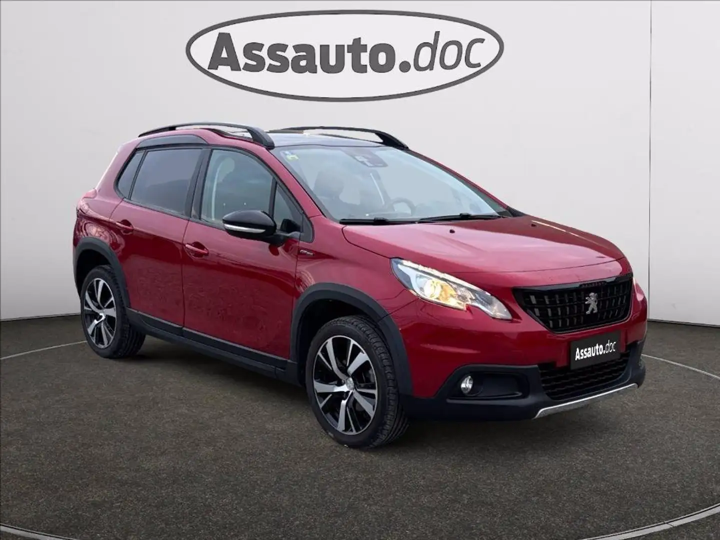 Peugeot 2008 1.2 puretech t Gt Line s&s 130cv my19 Rosso - 1