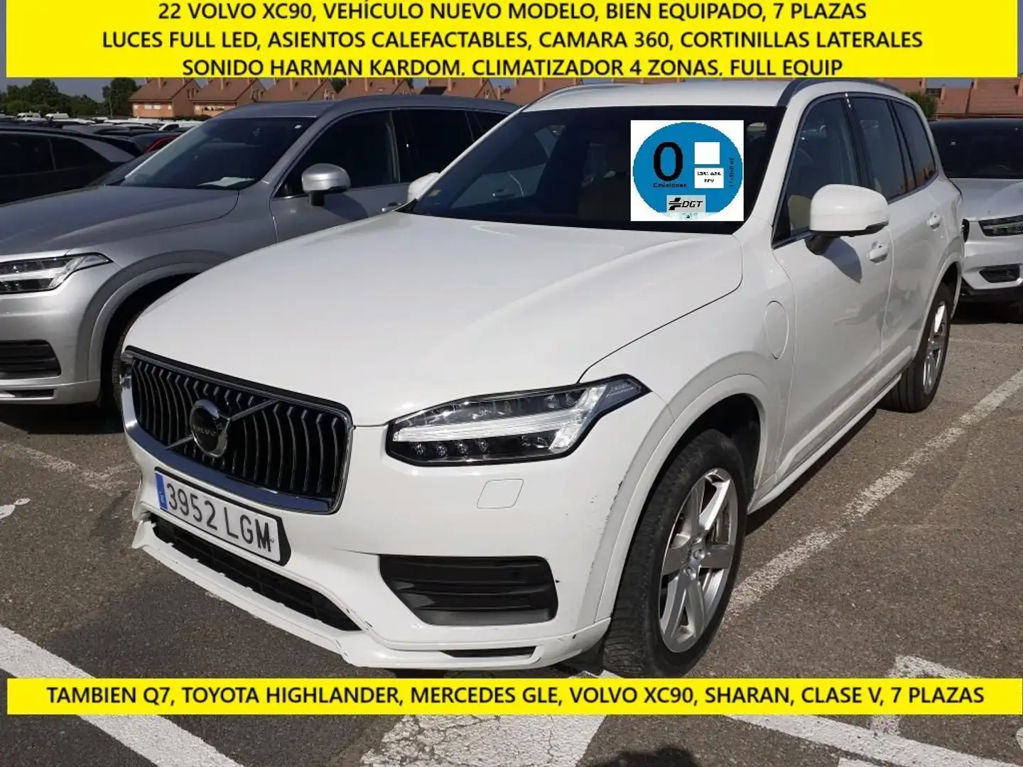 Volvo XC90 T8 Twin Business Plus AWD Aut. Blanco - 1