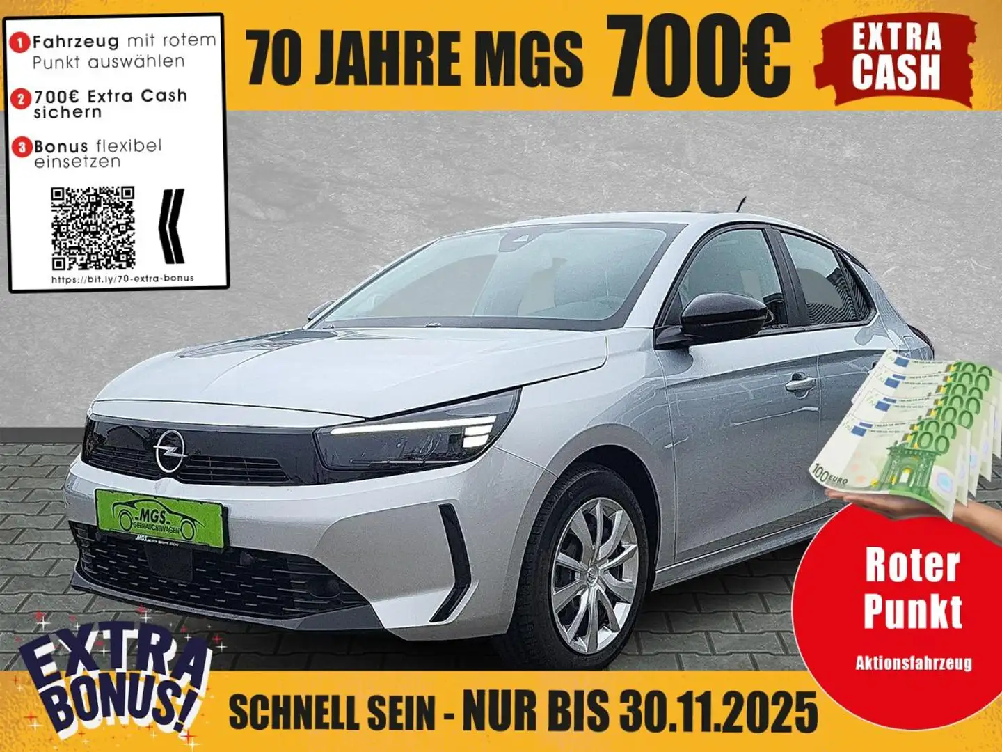 Opel Corsa Edition DAB #S&S #SHZ #LENKRADH Argent - 1