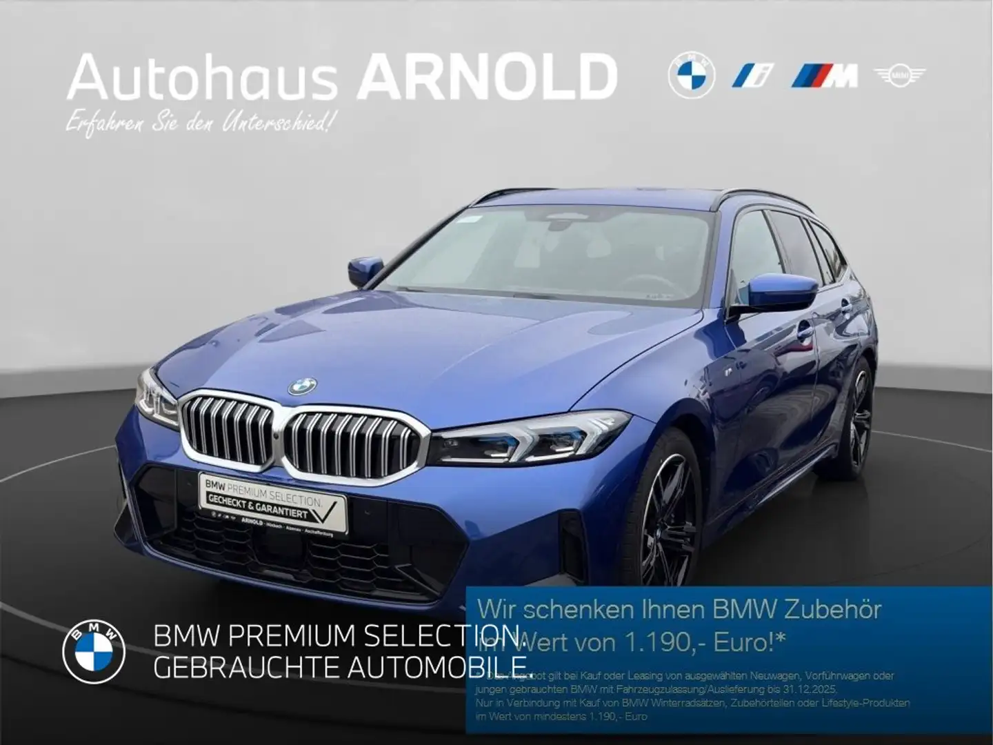 BMW 318 d Touring M Sportpaket Komfortzugang Driving Assis Blau - 1