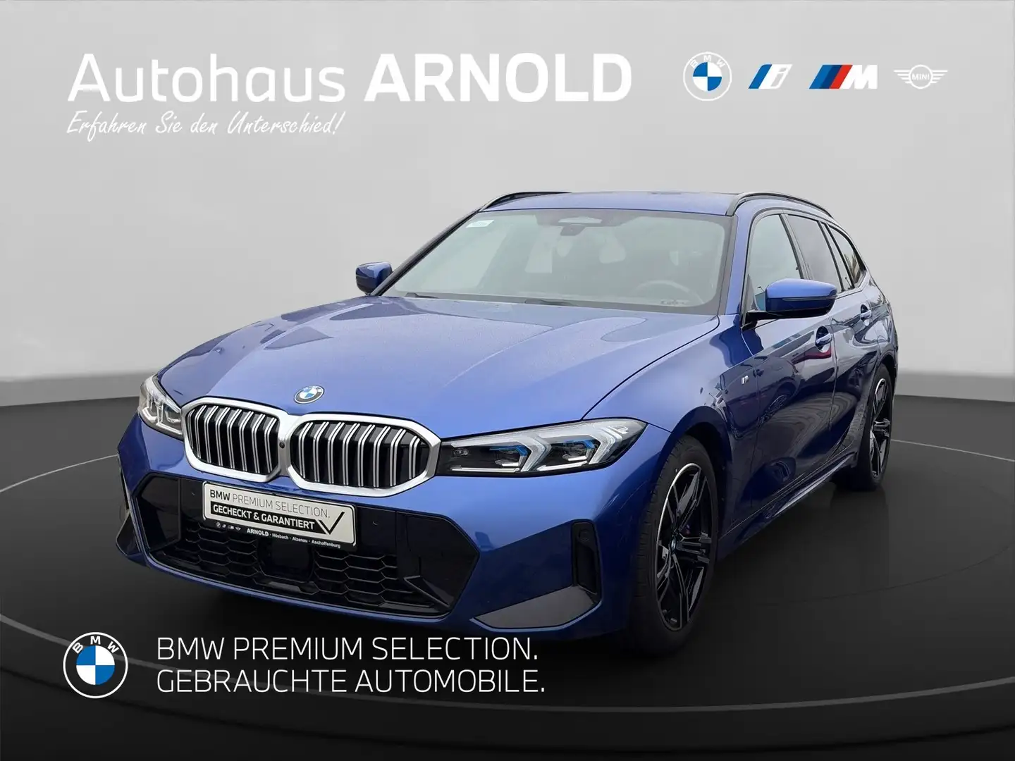 BMW 318 d Touring M Sportpaket Komfortzugang Driving Assis Blau - 1