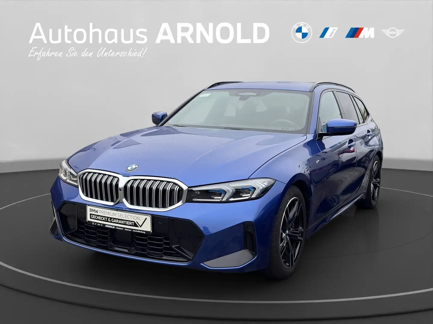 BMW 318 d Touring M Sportpaket Komfortzugang Driving Assis Blau - 1