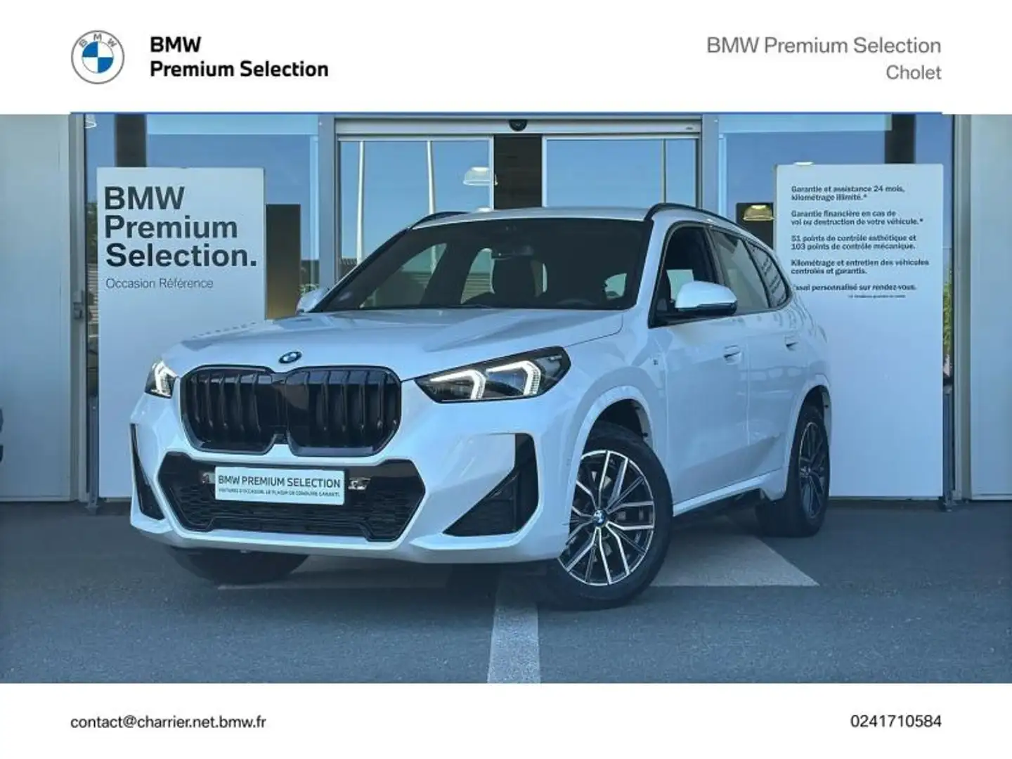 BMW X1 xDrive23i 218ch M Sport Blanc - 1