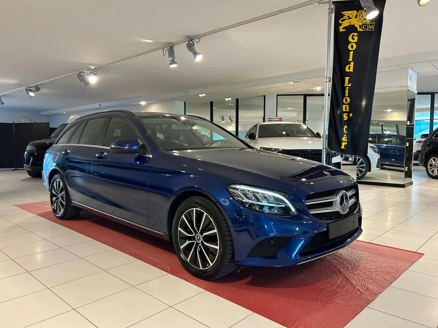 Mercedes-Benz C 220 C SW 220 d auto STUPENDA*SEDILI RISC*ADAPTIVE CRUI Modrá - 1