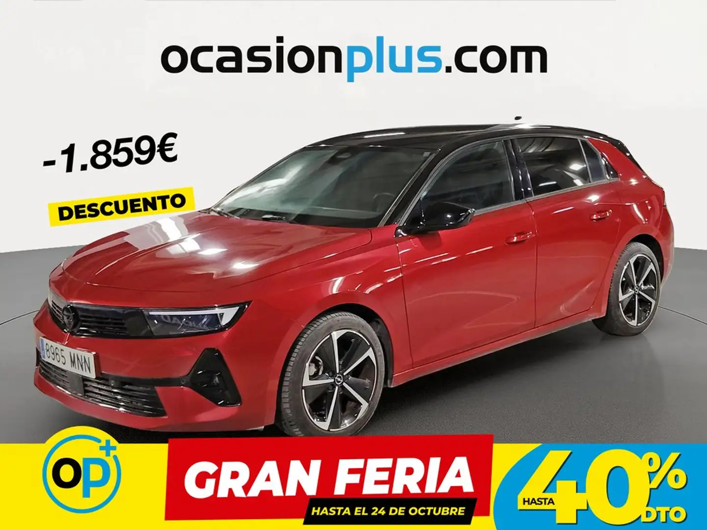 Opel Astra 1.5D DTH S/S GS Aut. 130 Rojo - 1