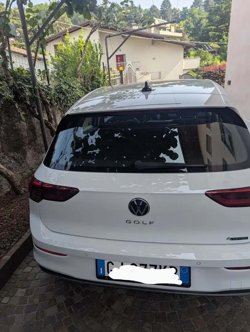 Volkswagen Golf 2.0 tdi Style 4motion 150cv dsg Bianco - 2