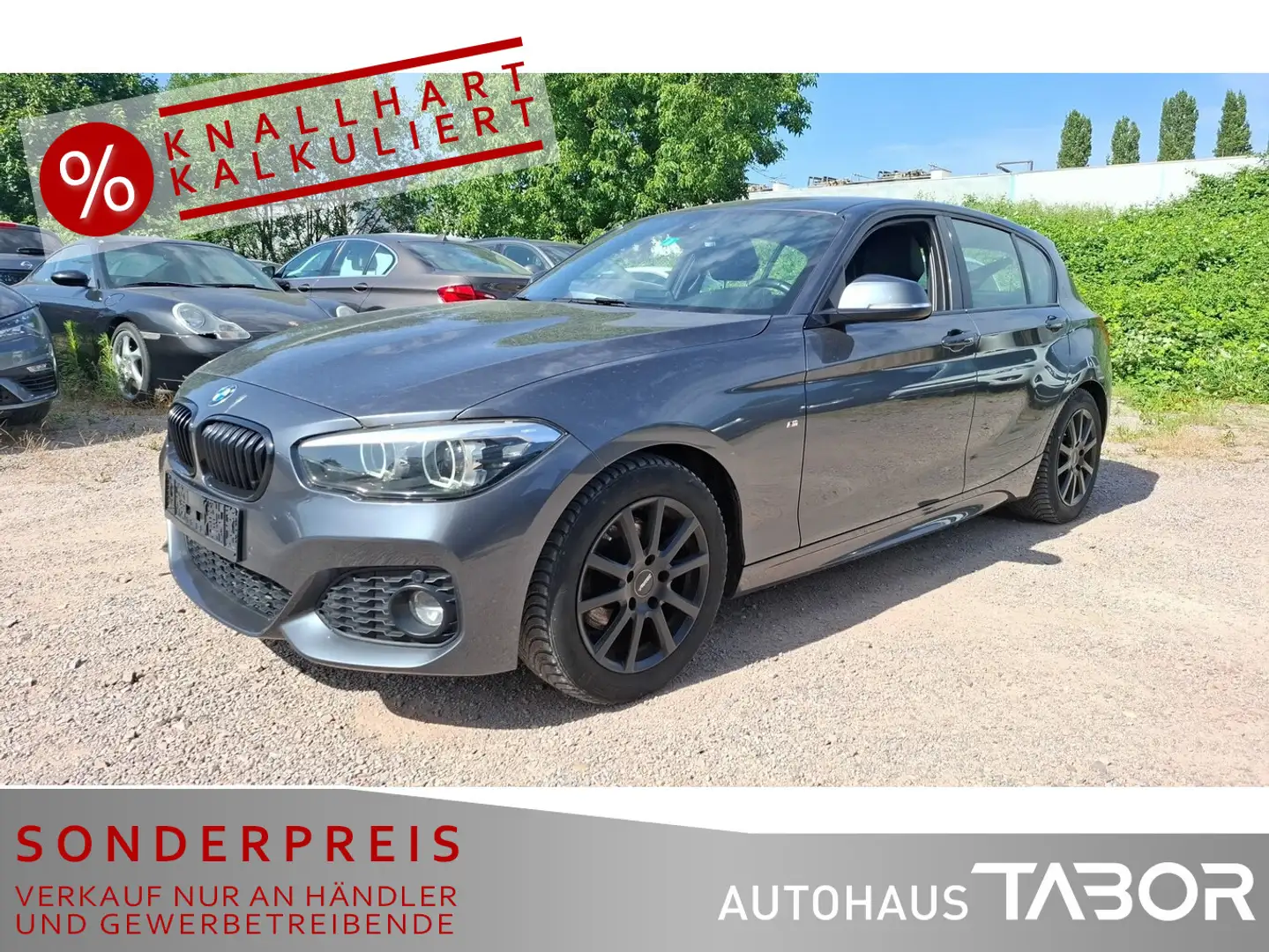 BMW 120 120d Steptronic Edition M Sport Shadow Leder Nav Grau - 1