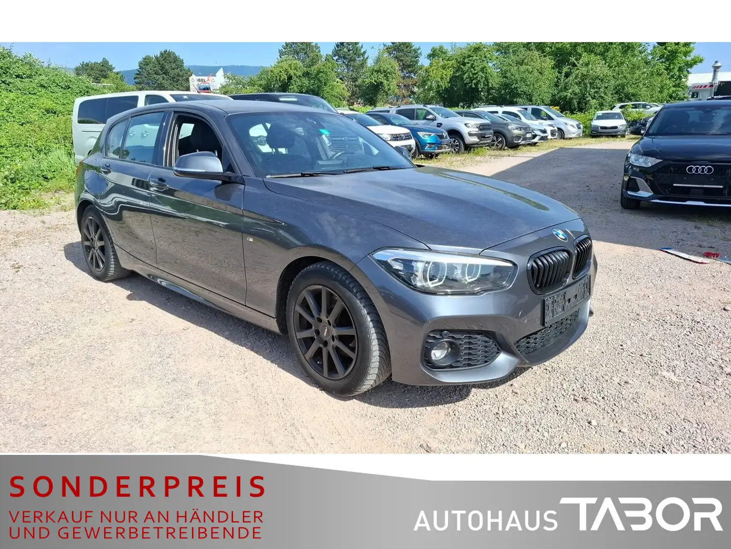 BMW 120 120d Steptronic Edition M Sport Shadow Leder Nav Grau - 2