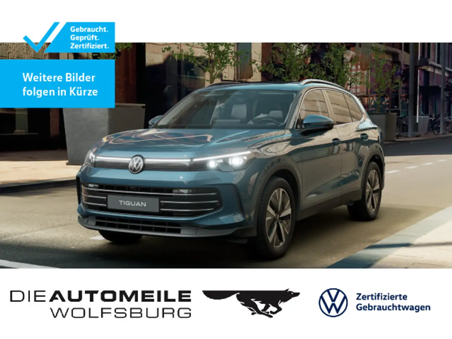 Volkswagen Tiguan 2.0 TDI DSG Elegance neues Modell Stand/A Blau - 1