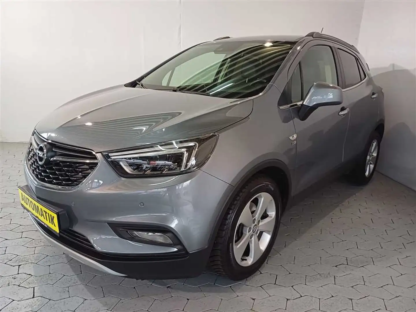 Opel Mokka X 1.4 Turbo 120 Jahre Automatik LED+NAVI+SHZ Grau - 1