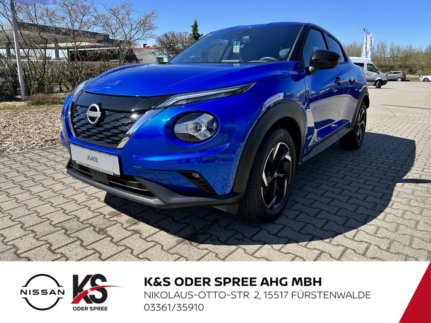 Nissan Juke 1.6 HYBRID 143 PS 4AMT N-CONNECTA NC Blau - 1