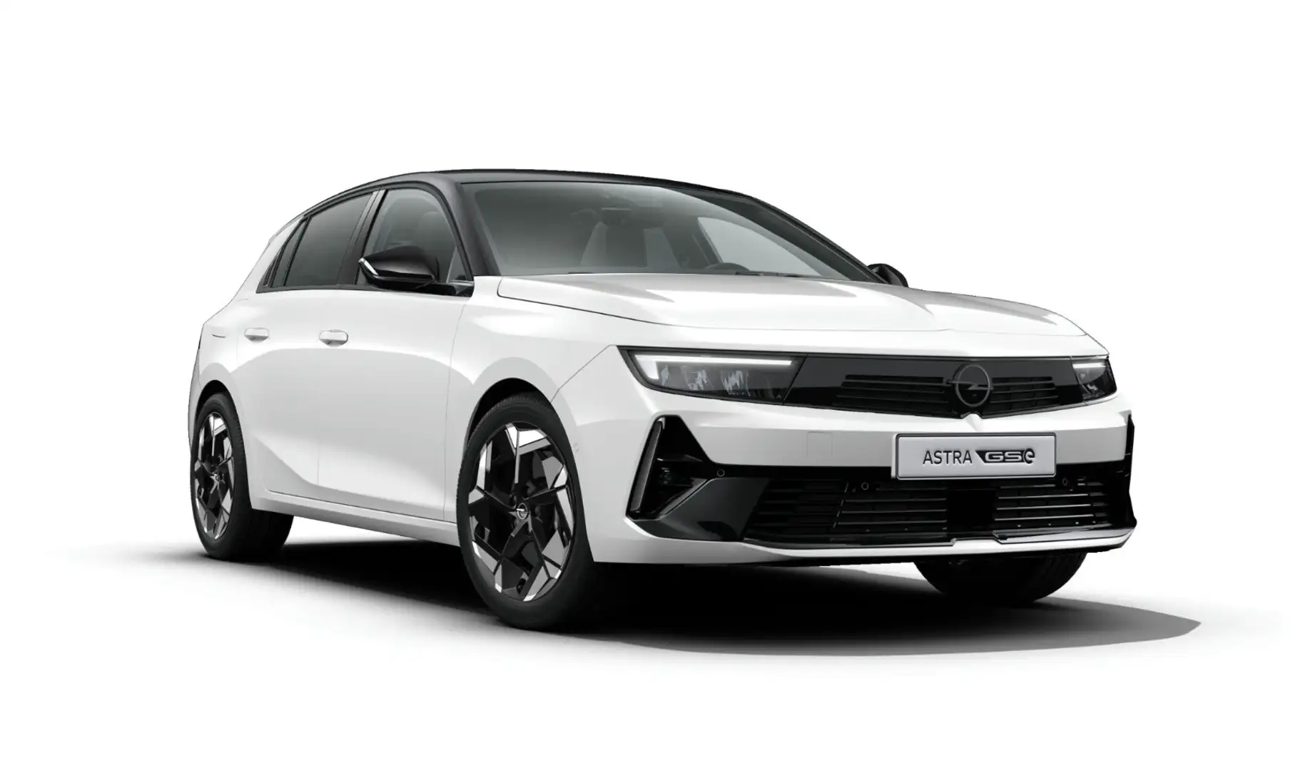 Opel Astra GSe Blanc - 1