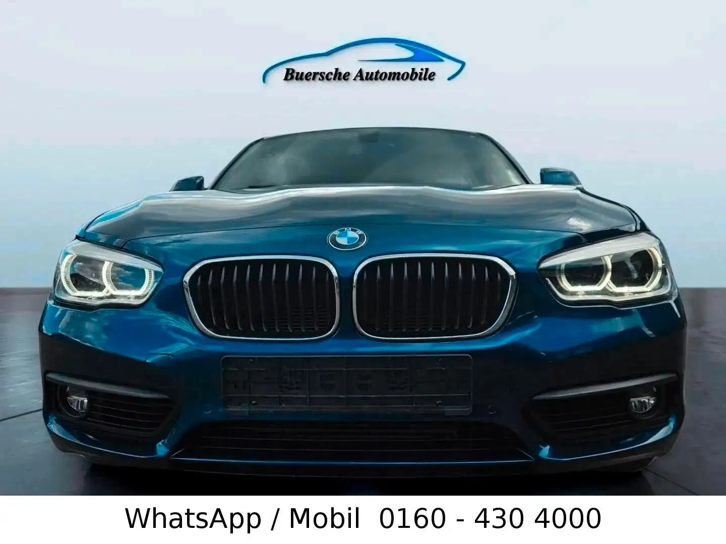 BMW 118 Baureihe 1 Lim. 5-trg. 118 i Navi Automatik Bleu - 1