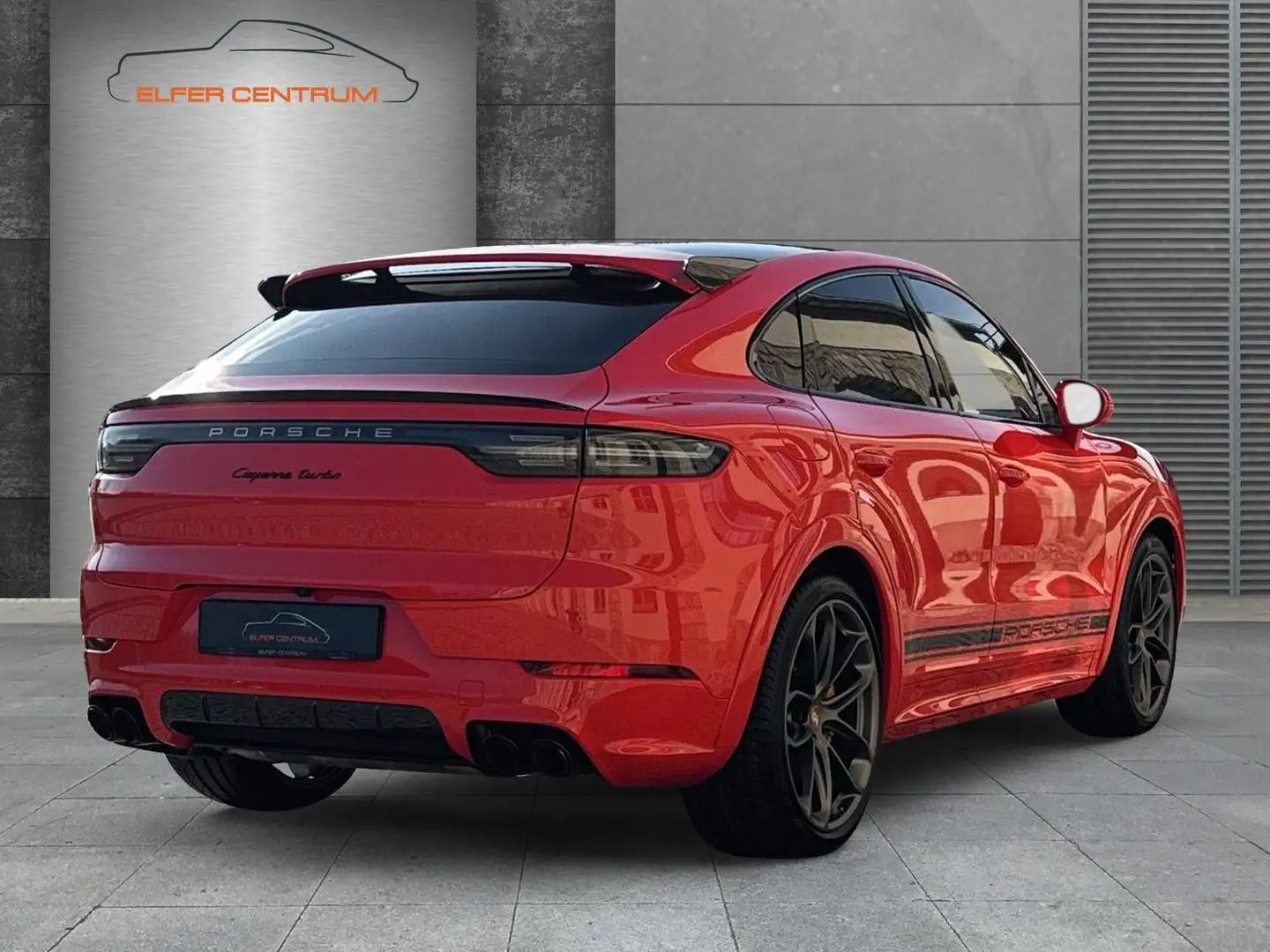 Porsche Cayenne Turbo Coupe/Burmester/PCCB/LED/16.002KM Orange - 2