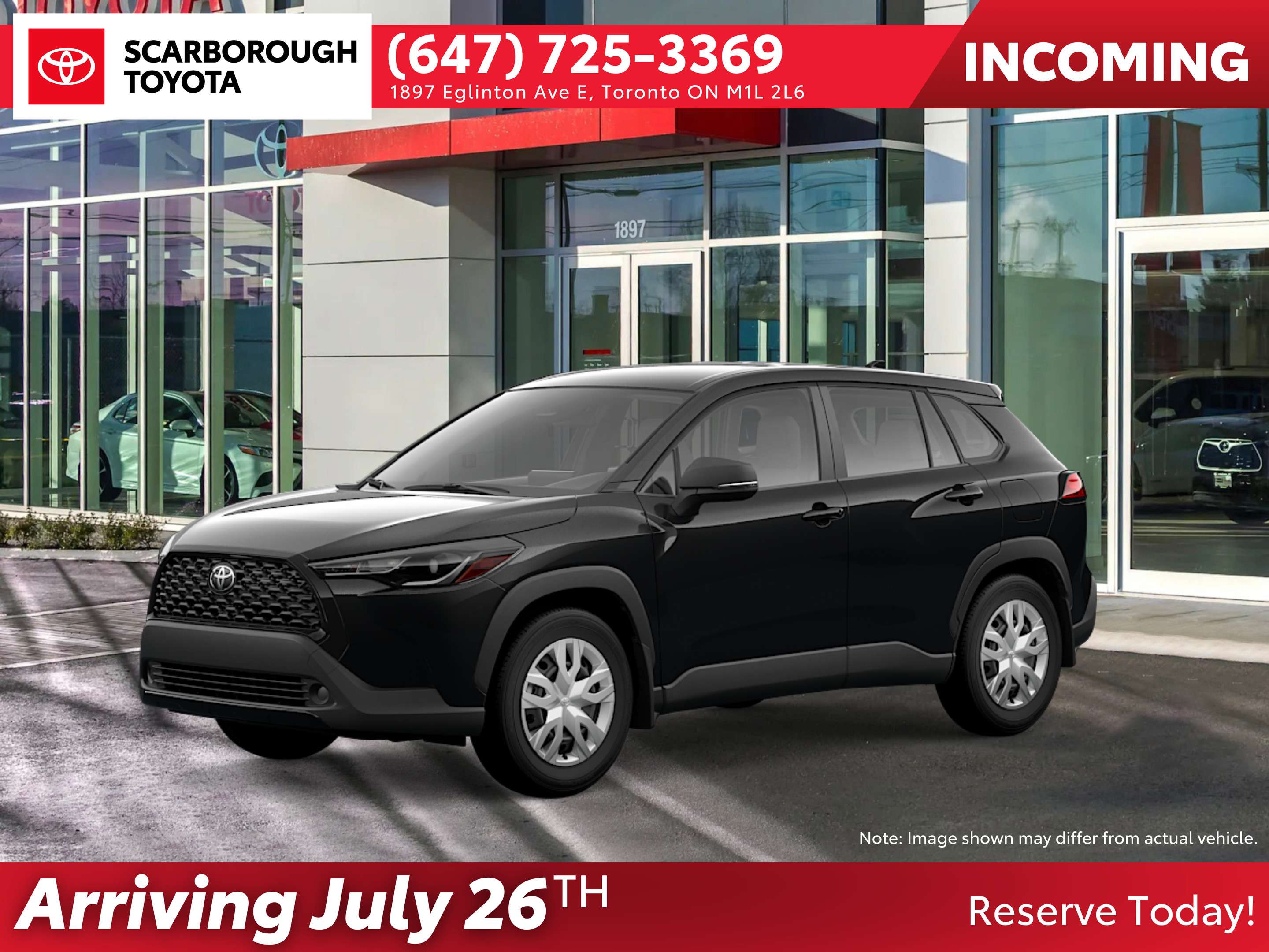 Black 2026 Toyota Corolla Cross Automatic