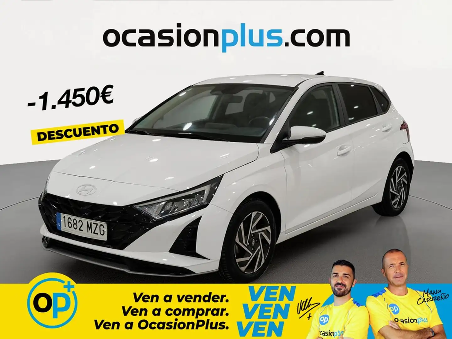 Hyundai i20 1.0 TGDI Klass 100 Blanco - 1